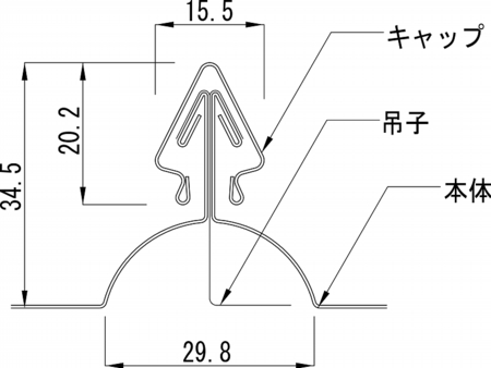 嵌合部